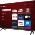 TCL 43″ Class 4-Series 4K UHD HDR Smart Roku TV