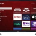 TCL 43″ Class 4-Series 4K UHD HDR Smart Roku TV