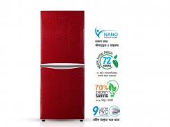 JAMUNA JE-208L VCM MAROON PRINT Direct Cool Refrigerator