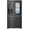 LG 668 LITER SIDE BY SIDE REFRIGERATOR MATT BLACK Price In BANGLADESH And INDIA