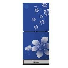 Konka KRT-180GBTMW-BLUE (2-Door, Upper Freezer, Glass Door) Refrigerator Price In BANGLADESH And INDIA