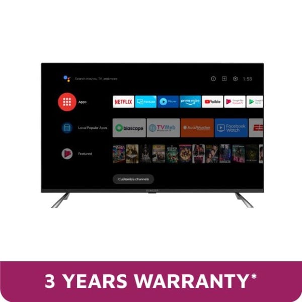 SINGER SLE43U5000GO Primax 4K S43 Android TV Price In BANGLADESH And INDIA