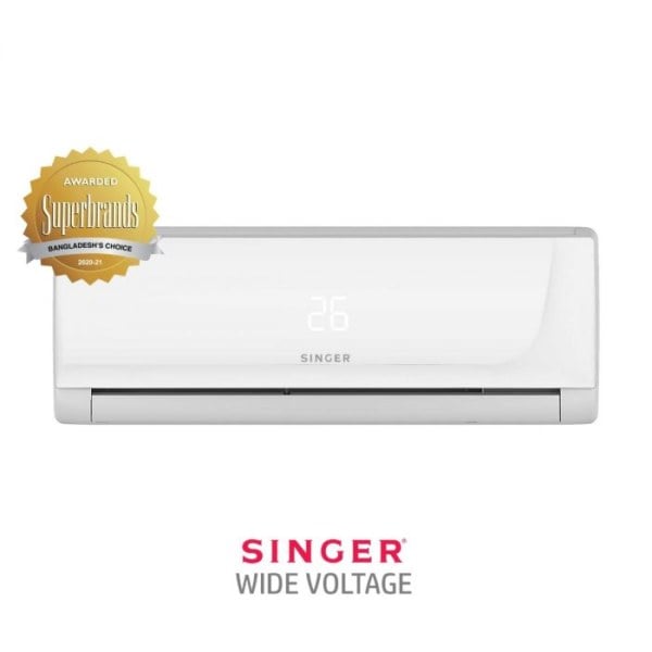 SINGER SRAC-SAS124L78WVMGA 1.0 Ton Wide Voltage AC Price In BANGLADESH And INDIA