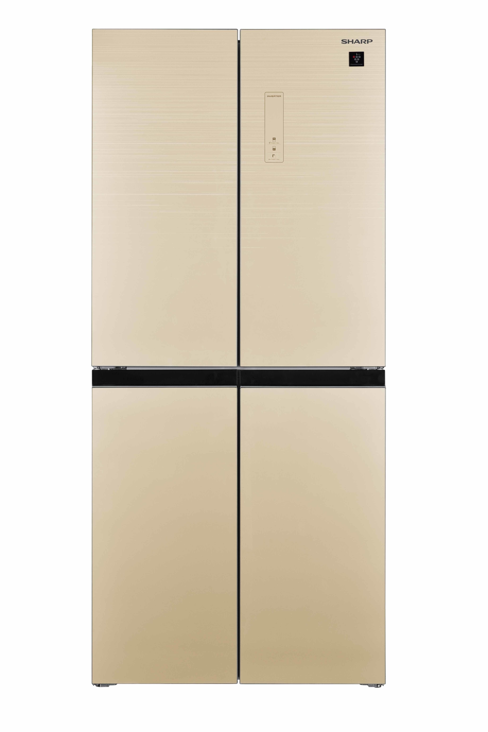 Sharp SJEFD589XBK 473 Liters Black 4Door Inverter Refrigerator