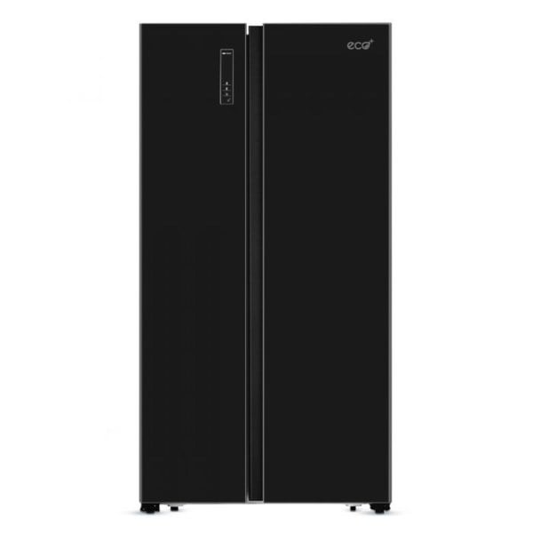 ECO+ 566 LITER SIDE BY SIDE GLASS DOOR BLACK REFRIGERATOR Price In BANGLADESH