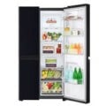 LG 643L SIDE-BY-SIDE-FRIDGE WITH LINEAR COMPRESSOR IN WESTERN BLACK Refrigerator (Silver) Price In BANGLADESH