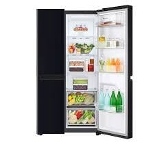 LG 643L SIDE-BY-SIDE-FRIDGE WITH LINEAR COMPRESSOR IN WESTERN BLACK Refrigerator (Silver) Price In BANGLADESH