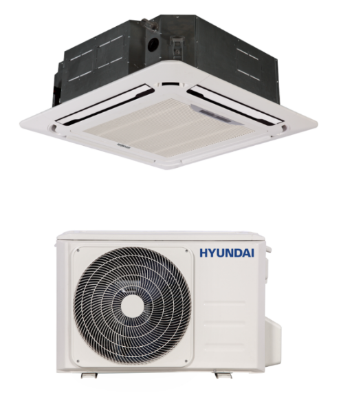 Hyundai 2.0 Ton HYCC-24GRN2 Inverter Type Ceiling Cassette Air Conditioner Price In BANGLADESH