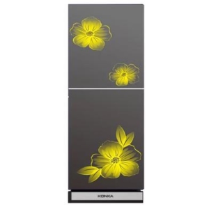 KONKA 240 Ltr KRT-240GB Glass Mirror-2-Door Refrigerator Price In Bangladesh