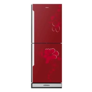 KONKA KRT-315GB Red, Upper Freezer(315 LTR) Refrigerator Price In Bangladesh