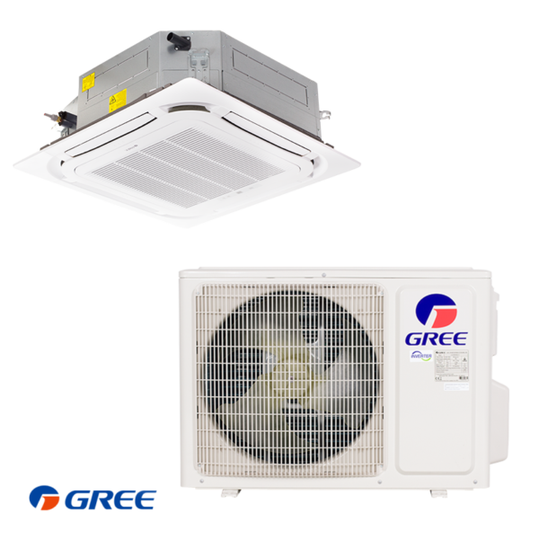 Gree 1.5 Ton GKH18K3FI GUHD18NK3FO Ceiling Cassette DC Inverter Air Conditioner Price In BANGLADESH