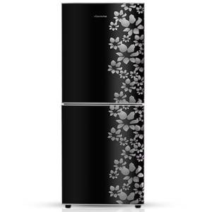 Jamuna 228L JE-2B8JF Glossy Shining Black Flower Refrigerator Price In Bangladesh