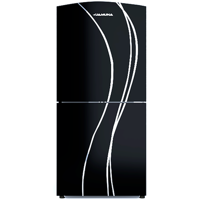 Jamuna 148L JE-XXB-US5148 Black Stripe QD Glass Refrigerator Price In Bangladesh