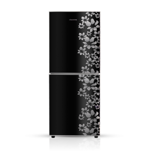 Jamuna 263L JR-UES626300 Glossy Shining Black Flower Refrigerator Price In Bangladesh