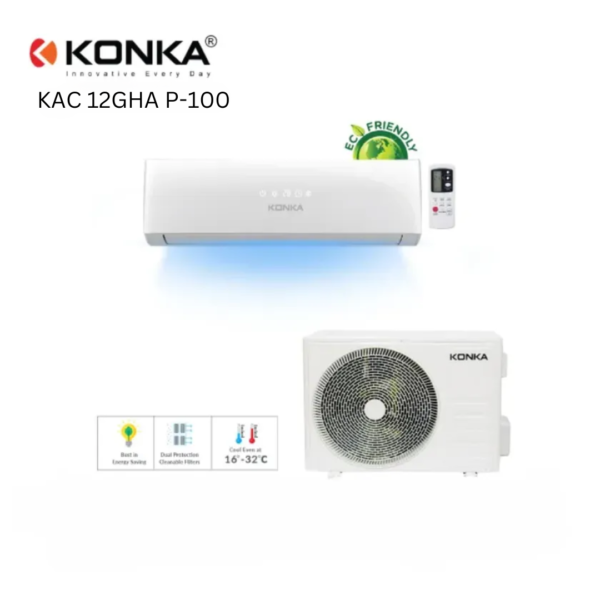 KONKA 1.0 Ton KAC 12GHA P-101 Non-Inverter Wall Mount Air Conditioner Price In BANGLADESH