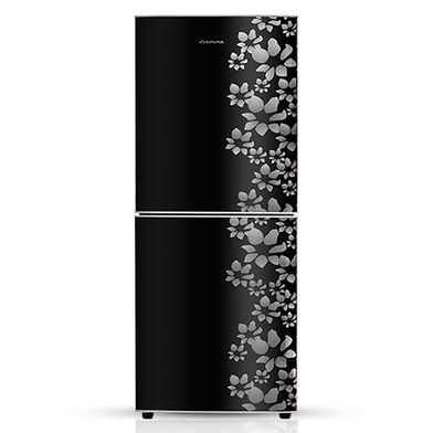 Jamuna 266L JR-LES626600 Glossy Shining Black Flower Refrigerator Price In Bangladesh