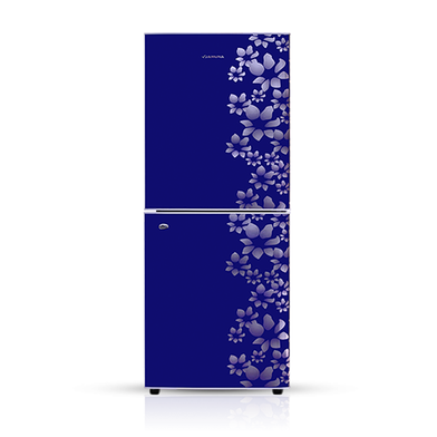 Jamuna 348L JR-LES634800 Glossy Shining Blue Flower Refrigerator Price In Bangladesh