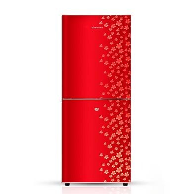 Jamuna 329L JR-UES632900 Glossy Shining Red Flower Refrigerator Price In Bangladesh