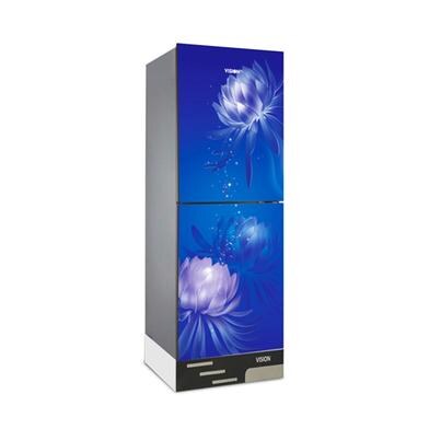 Vision Glass Door RE-252 Liter Digital Blue Lily Bottom Mount Refrigerator Price In Bangladesh