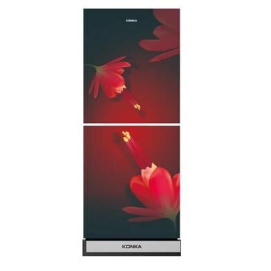 KONKA-KRT-200GB Refrigerator-Red Epiphyllum-2-Door, Upper Freezer (200 Ltr) Price In Bangladesh