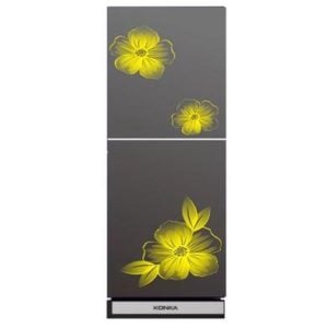 KONKA KRT-240GB Refrigerator Glass Mirror-2-Door, Upper Freezer (240 Ltr) Price In Bangladesh