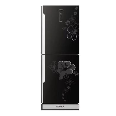 KONKA-KRT-315EGB Refrigerator-Black, Upper Freezer, Digital Display (315 LTR) Price In Bangladesh