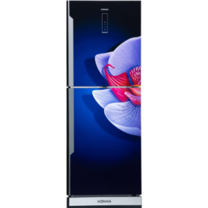 KONKA Refrigerator-KRB-270EVB-3D Blue Iris, Bottom Freezer with Digital Display (270 LTR) Price In Bangladesh