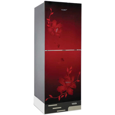 Vision Glass Door Refrigerator RE-208 Liter Pink Couple – 988617 Price In Bangladesh