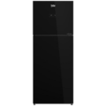 BEKO Top Mount Refrigerator | 340 Ltr | Black Glass Door (BOREF-B3RDNR37ZGB) Price In Bangladesh