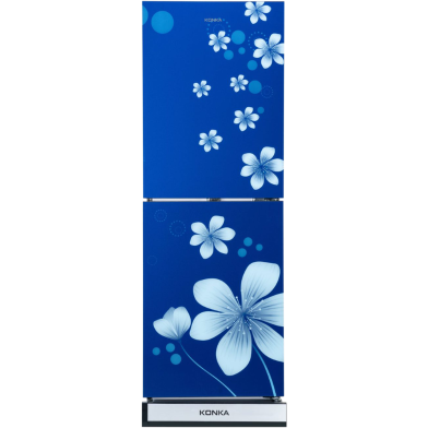 KONKA-KRB-230GB Refrigerator-Blue Delphinium-2-Door, Bottom Freezer (230 Ltr) Price In Bangladesh