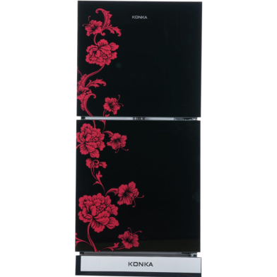 KONKA KRT180GB-GM Refrigerator Glass Mirror-2-Door, Upper Freezer (180 Ltr) Price In Bangladesh