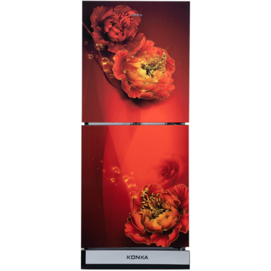 KONKA-KRT-165GB Refrigerator-Red Peony-2-Door, Upper Freezer (165 Ltr) Price In Bangladesh