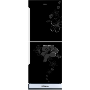 KONKA KRT-315GB Refrigerator Black, Upper Freezer(315 LTR) Price In Bangladesh