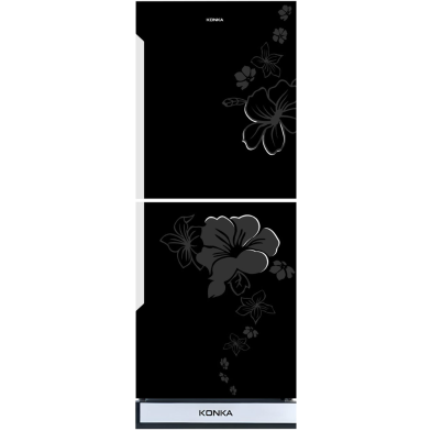 KONKA KRT-315GB Refrigerator Black, Upper Freezer(315 LTR) Price In Bangladesh