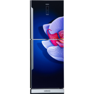 KONKA Refrigerator-KRB-270EVB-3D Blue Iris, Bottom Freezer, with Digital Display (270 LTR) Price In Bangladesh