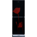 KONKA Refrigerator-KRB-270VB- Glass Mirror Red Tulip, Bottom Freezer (270 LTR) Price In Bangladesh