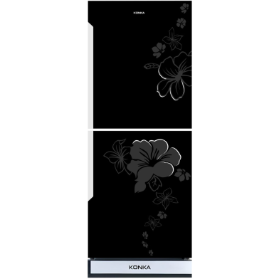 KONKA KRT-315GB Refrigerator Black, Upper Freezer(315 LTR) Price In Bangladesh